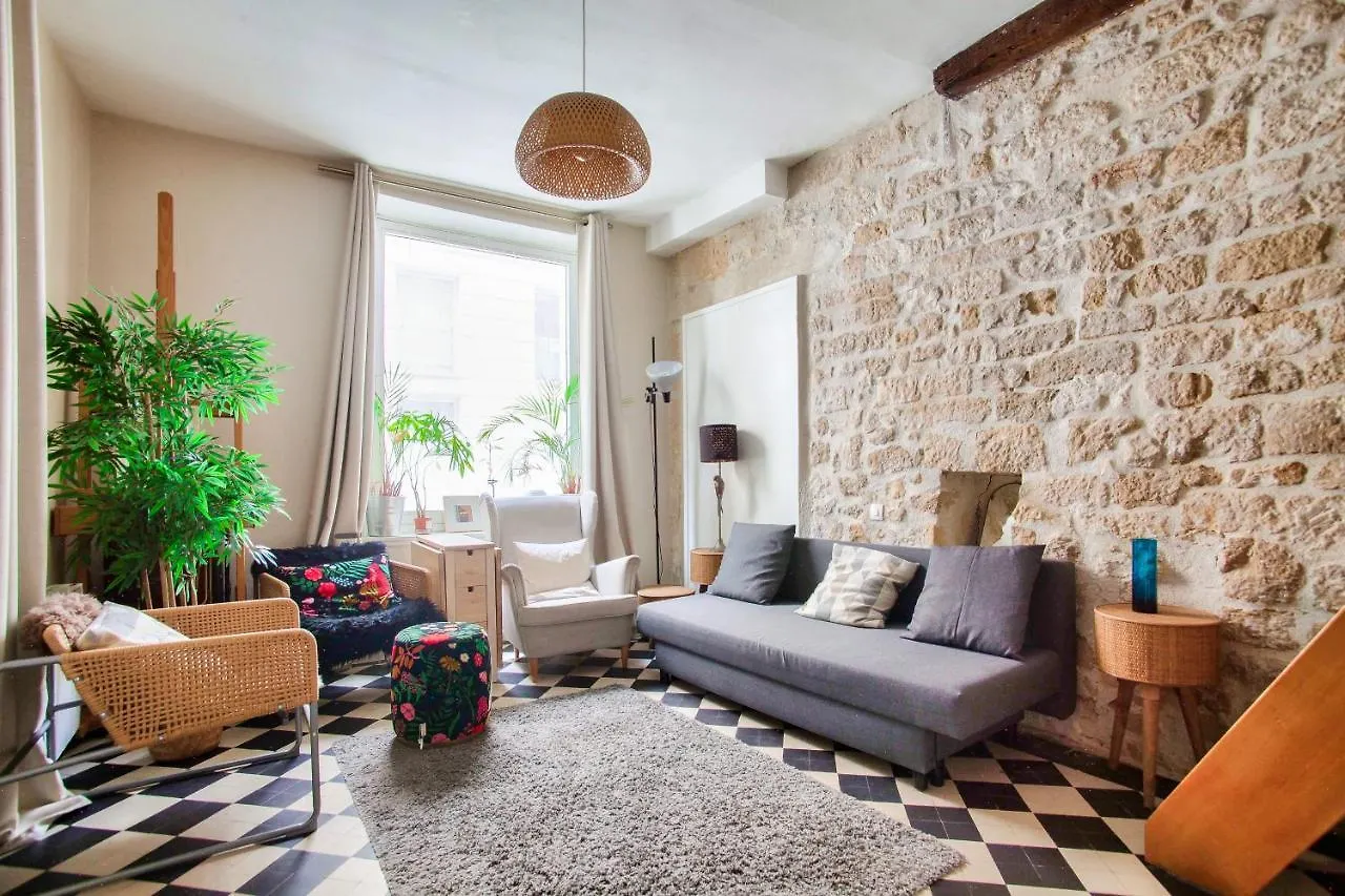 Cozy 1 Mezzanine & 1Bedroom Louvre Moulins Free Netflix Parigi 0*,